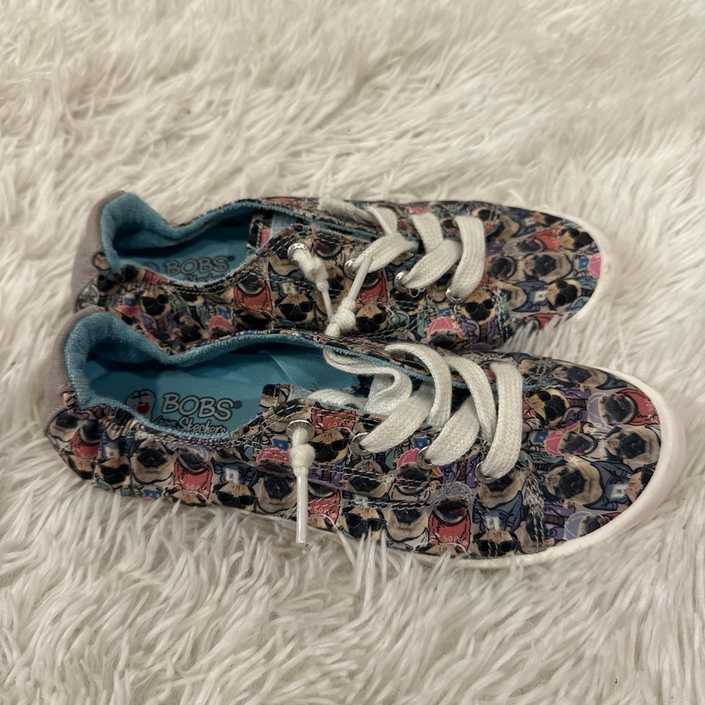 Skechers Kids' Pug Print Sneakers